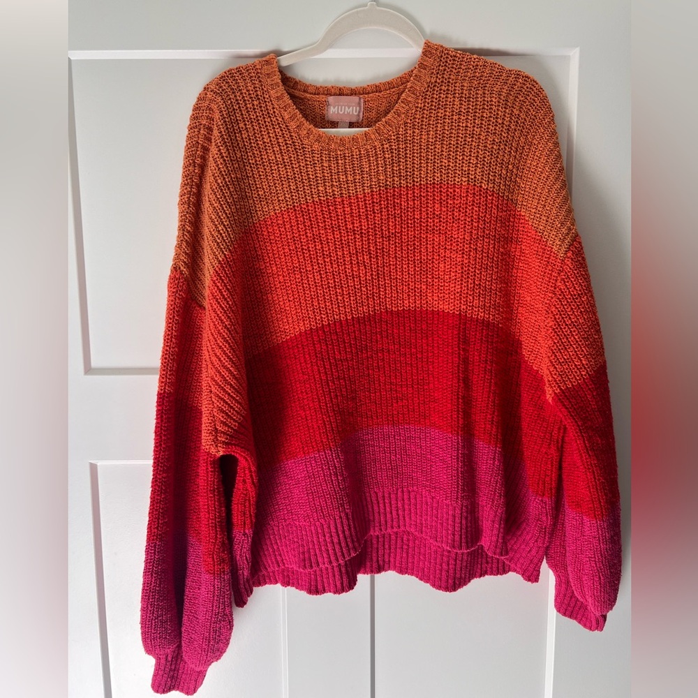 Show me your mumu sweater- XL/XXL